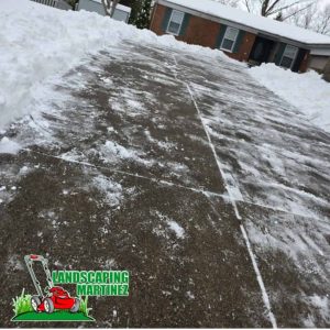 driveways safe during the winter